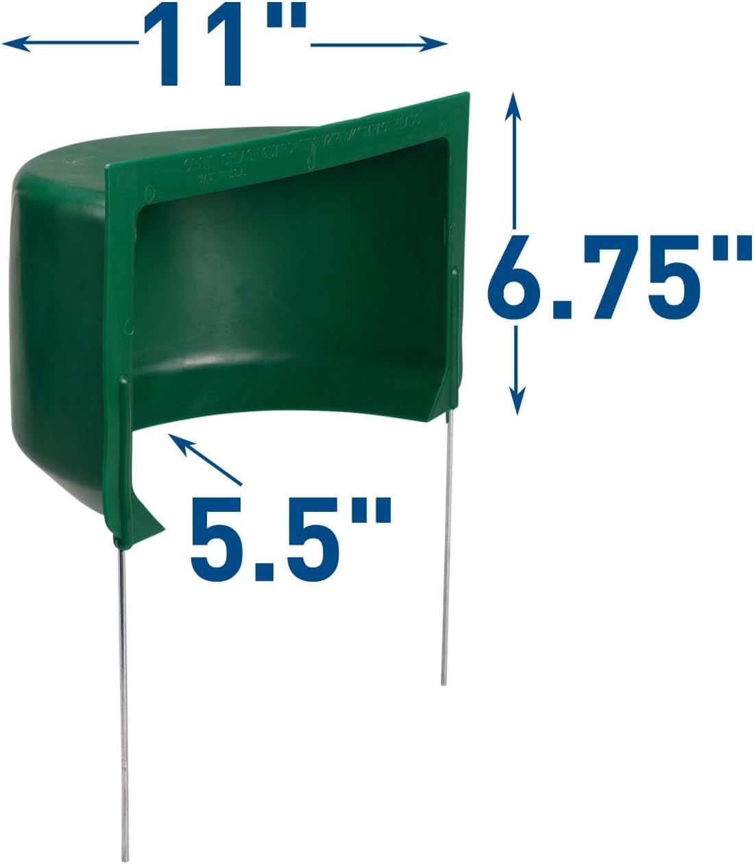 5-Pack Irrigation Impact Sprinkler Spray and Splash Guard with Pegs Water Lawn, 53161