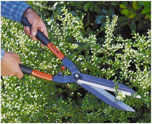 Hedge Shear with Serrated Edge