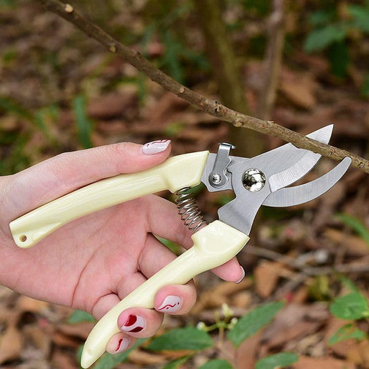 Garden Scissors for Plant, Tip Pruning Shears for Cutting Flowers, Trimming Plants, Bonsai and Fruits Picking