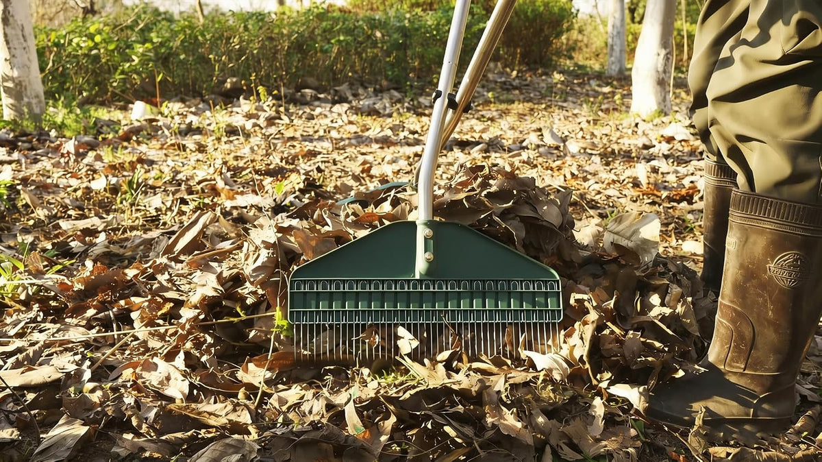 Leaf Grabber Rake, 36.6 Inches, 3.3 Pounds(Straight Grip)