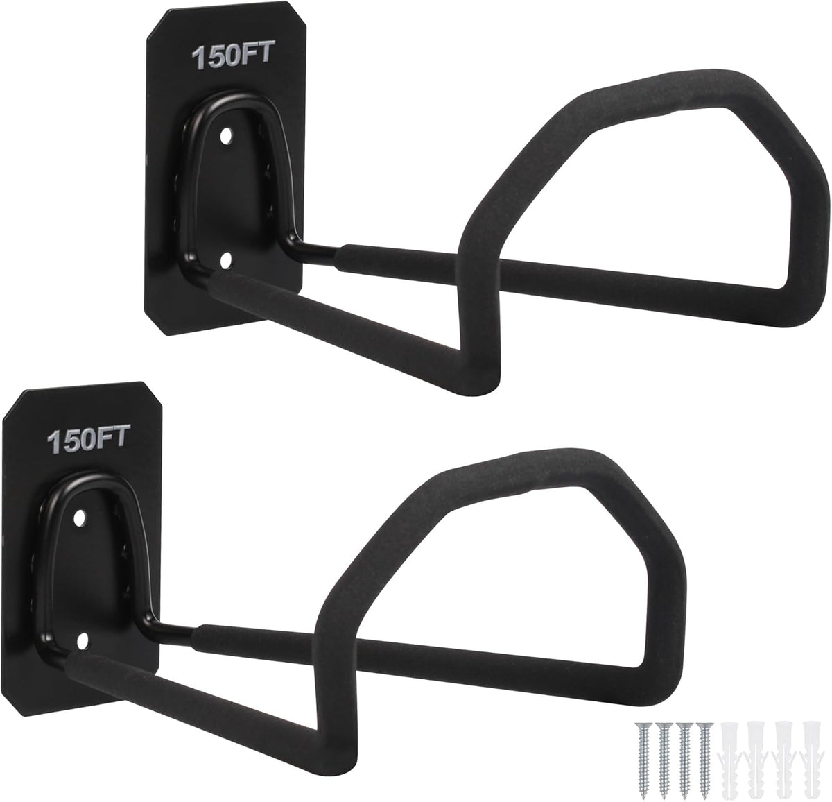 Garden Hose Holder Wall Mount Heavy Duty Water Hose Holders for Outside