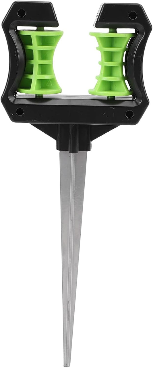 2-Pack Hose Guide Spikes, 10.2in/26cm ABS - Lawn Water Pipe Direction Holders for Garden Agricultural Irrigation Support Stakes with Easy Installation