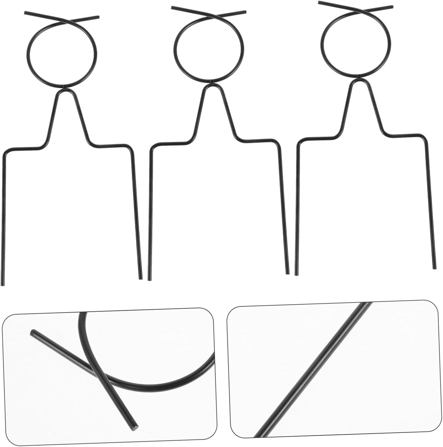 Garden Hose Guide Spike Set 5pcs Heavy Duty Iron Stake for Secure Hose Organization