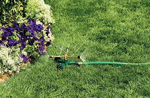 3-Arm High-Rise Lawn Sprinkler, Adjustable Range - 58288