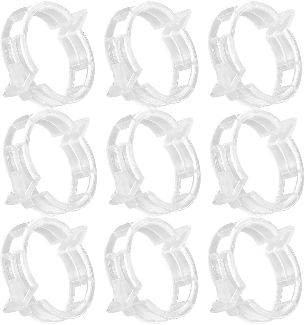 120 Pack Tomato Clips for Climbing Plants Garden Support Plant Trellis