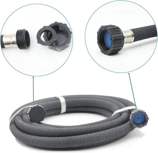Soaker Hose 5/8" 10ft Round Rubber Garden Soaker Hoses