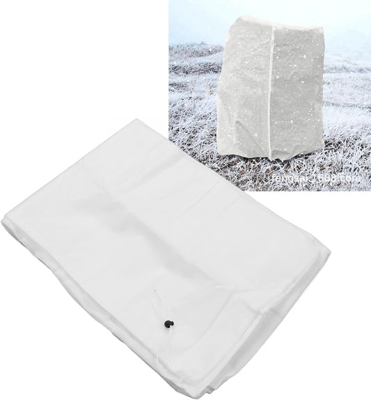 Plant Covers Freeze Protection, Frost Cloths for Outdoor Plants Winter Frost Cloth Garden Floating Row Covers Non Woven Fabric for Cold Winter Weather (80x100cm/31.5x39.4in)