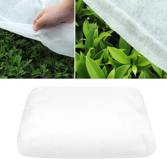 Plant Cover Cloth for Winter Heat Preservation, Cold Protection, Moisturizing, and Floating Row Blankets, Plant Covers Freeze Protection, Frost Cloth Cover(3m*9m-White)