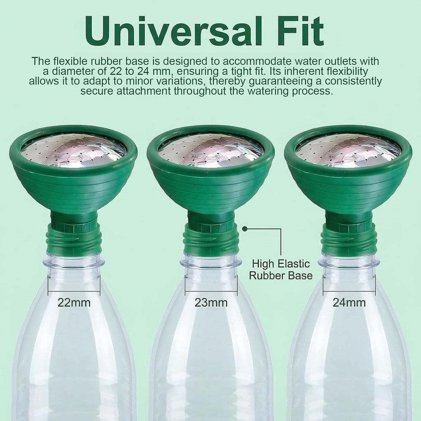 4 Pack Watering Can Head, Watering Can Replacement Head, Universal Garden Watering Can Rose Head Water Sprinkler for Most Garden Watering Cans