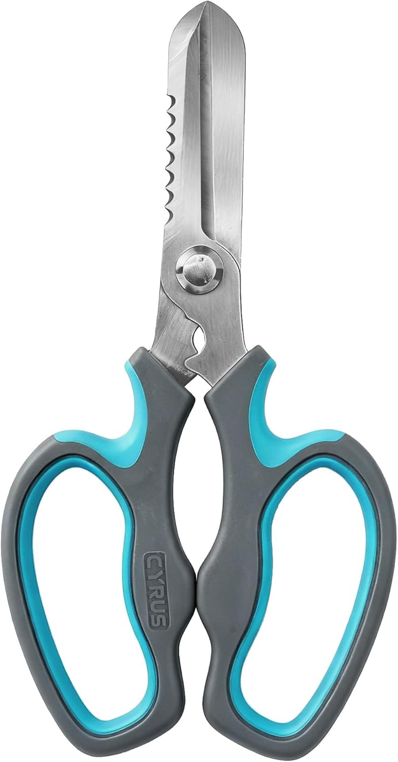Pink Stainless Steel Floral Shears with Integrated Stab Remover