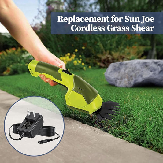 9V Adapter for Snow Joe Sun Joe HJ604C HJ605CC Grass Shear Hedge Trimmer