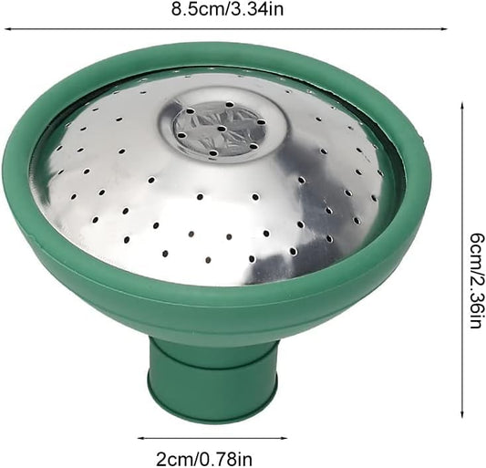 Green Universal Garden Watering Can Rose Head Water Sprinkler Sprayer Fit All Watering Can Rose Spout Cover Nozzle Replacement Garden Tool Gardening Equipment