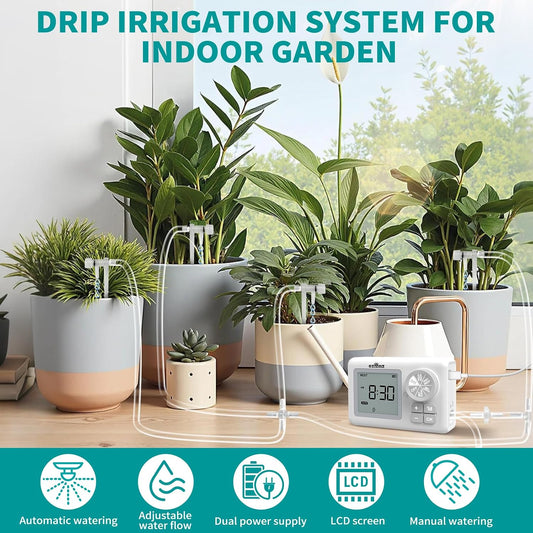 Automatic Plant Waterer for 15 Potted Plants