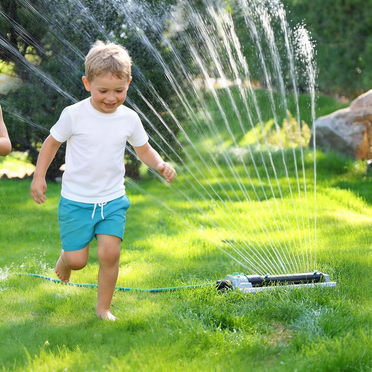 Heavy Duty Oscillating Sprinkler for Yard, Water Sprinkler for Lawn