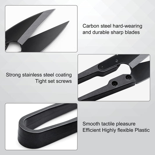 Bonsai Pruning Scissors, Pruning Shears for Bud and Leaves Trimmer 12 PCS, Garden Shears for Plants, Gardening Clippers for Flower, Steel Bud and Bonsai Trimming Pruners Trimmers