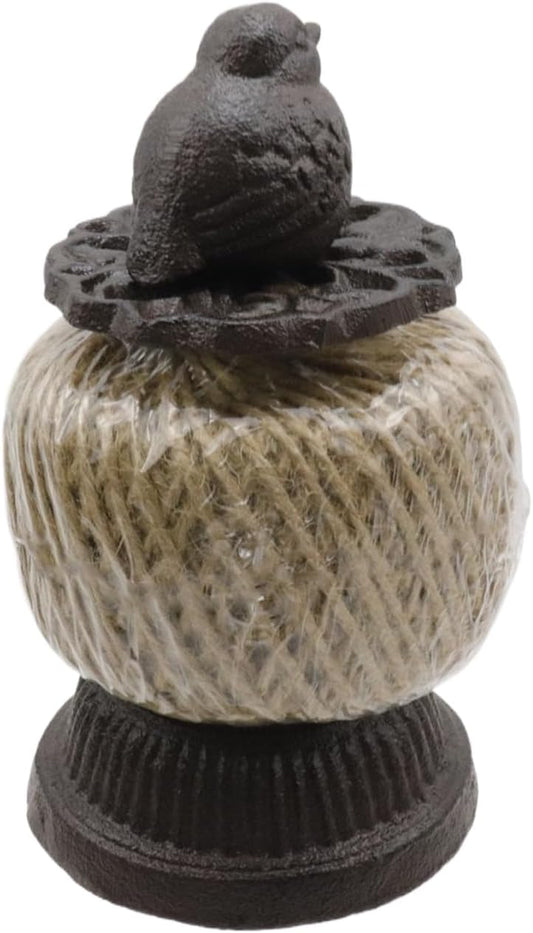 Cast Iron Vintage Jute Twine Spool Garden Farmhouse Kitchen Antique Twine Vintage,Birdie Shape