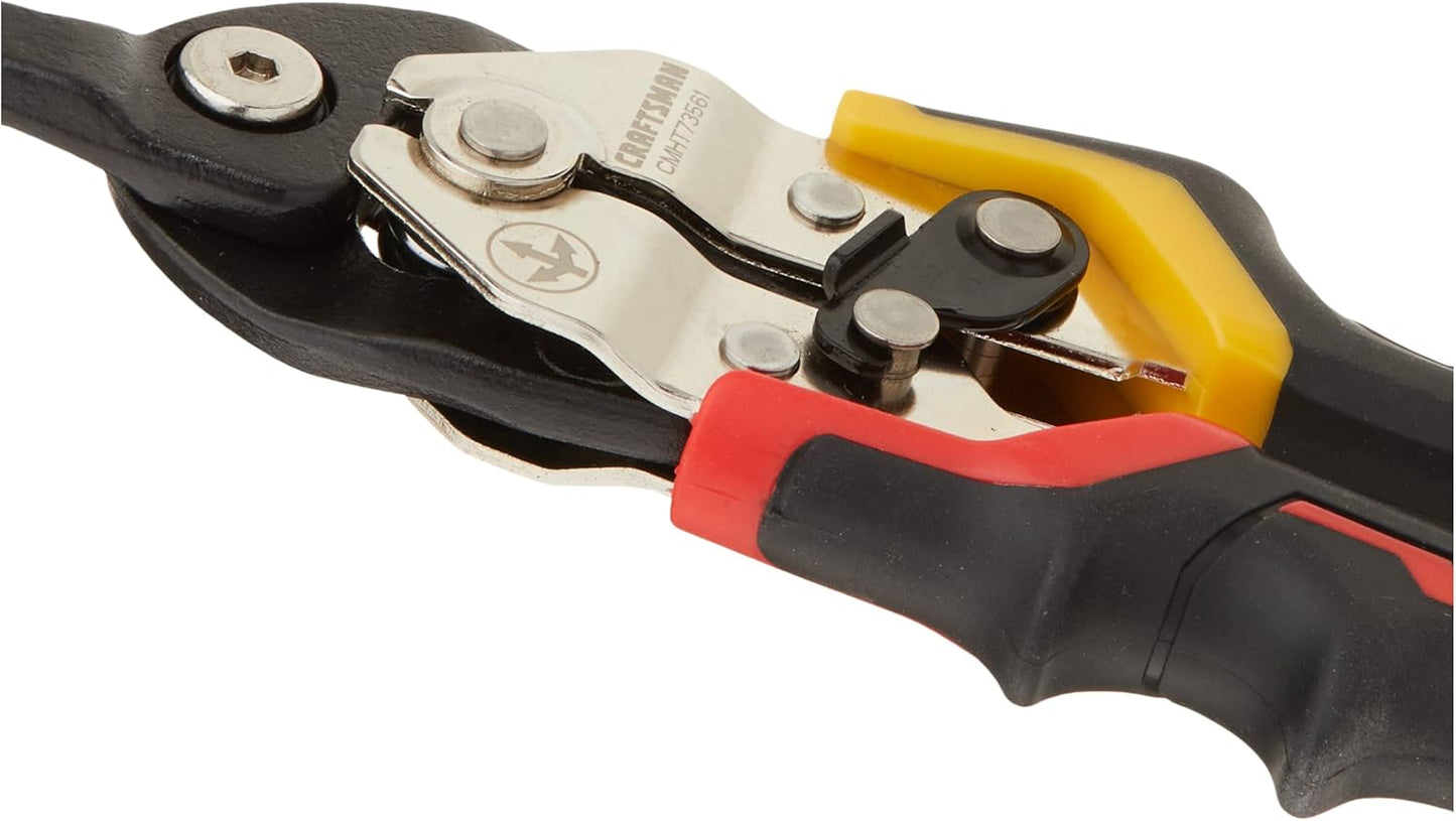 CRAFTSMAN Aviation Snips, Straight, Long Cut (CMHT73561)