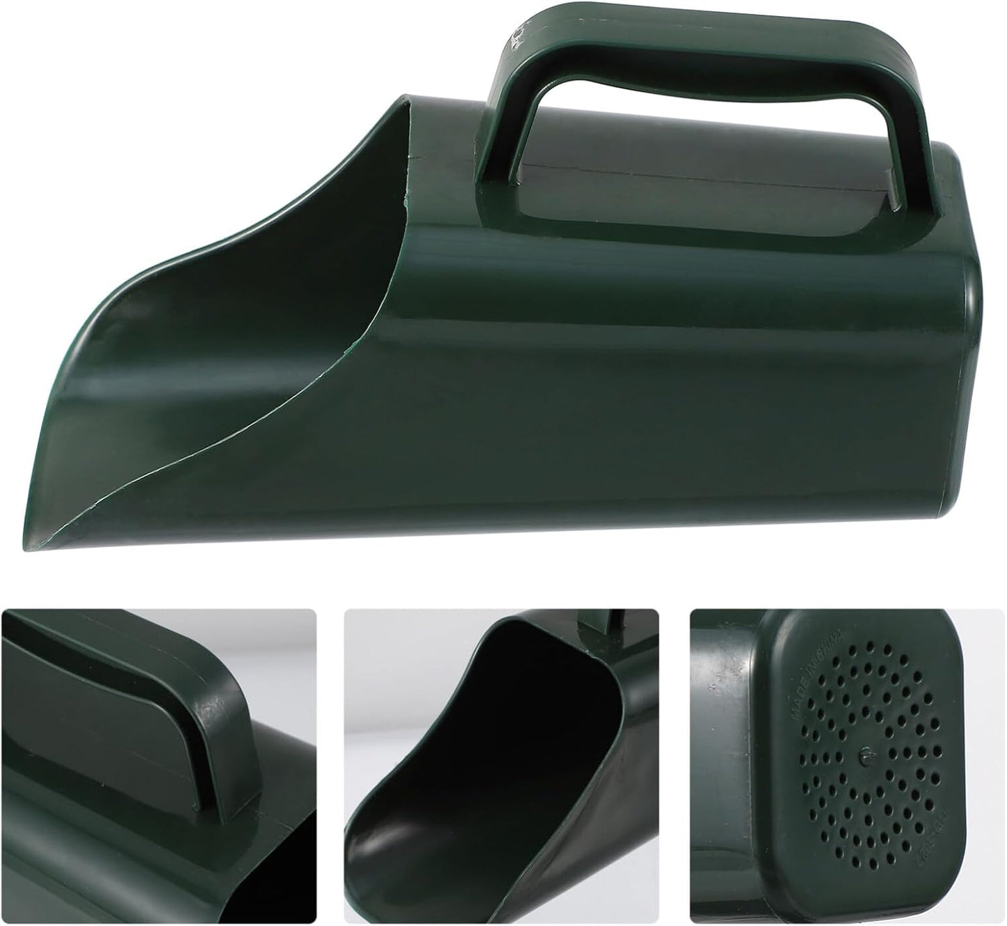 Garden Soil Shovel 8.54 inch Plastic Bucket Shovel for Sieve Soil Potting Scoop Planting and Loosening Tool for Flower Succulents Vegetables