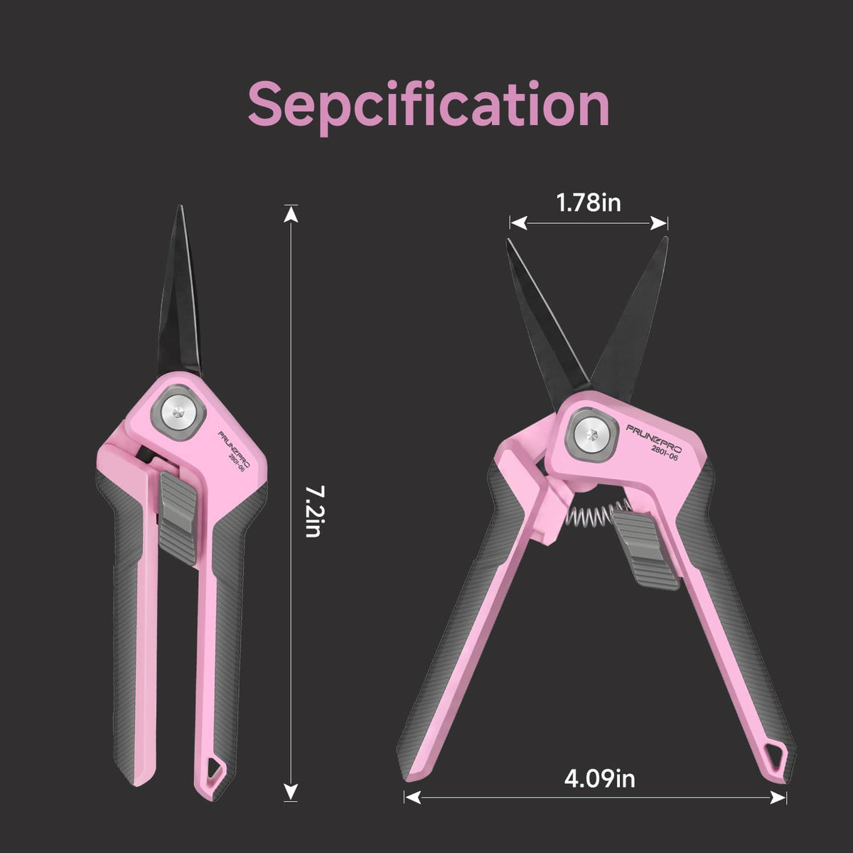 Pruning Shears Gardening Scissors Set Professional Hand Pruner Sharp Stainless Steel Blade Garden Scissors Plant Flower Garden Clipper