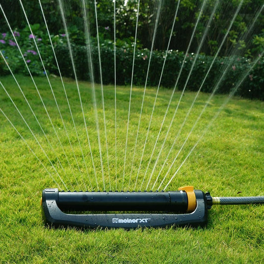 Adjustable Turbo Oscillating Sprinkler- 4000 Sq. ft Cap