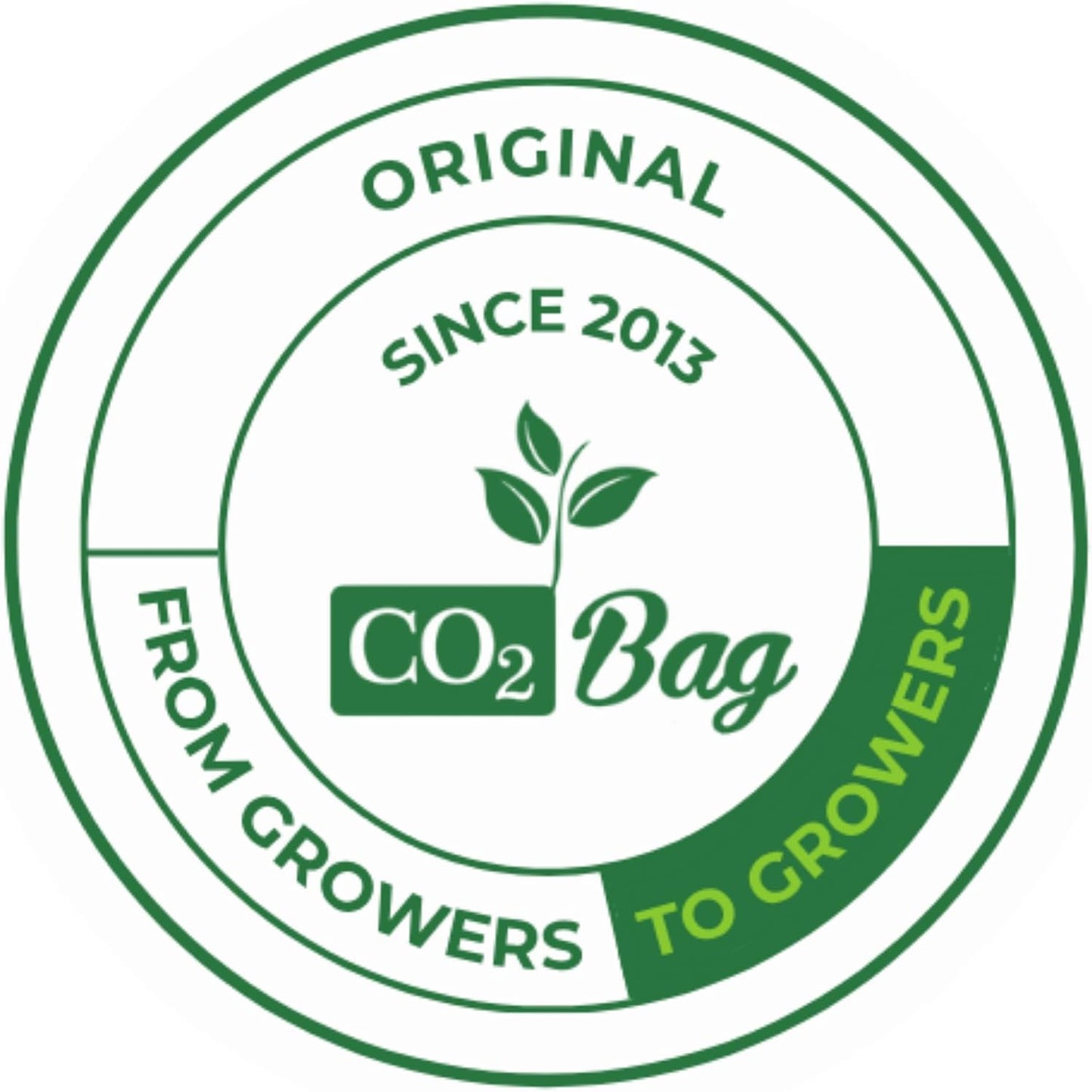 ® M 2-Pack - Natural CO2 Generator for Grow Tents & Greenhouses | Value Bundle for Double Coverage | Boosts Plant Growth, Yield & Harvest Speed | Organic Hydroponic Supplement | Maintenance-Free