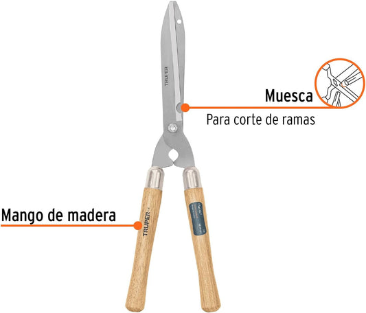 T-19 7 1/2" Wood Handle "Classic" Hedge Shears