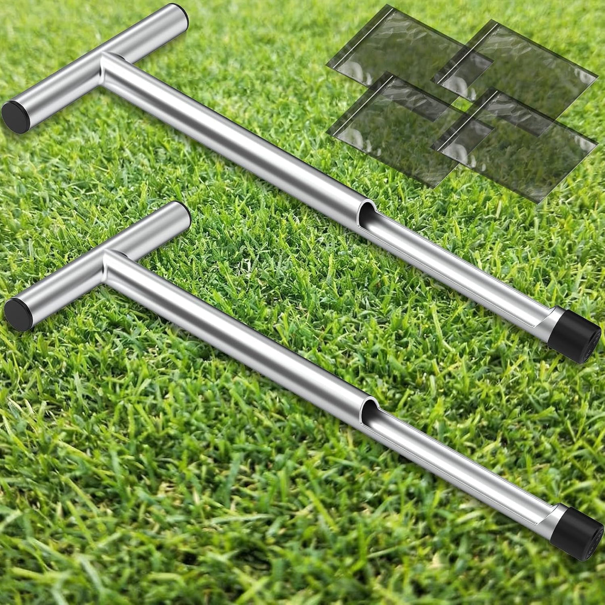 12 Inch Stainless Steel Soil Sampler Probe T-Style Handle