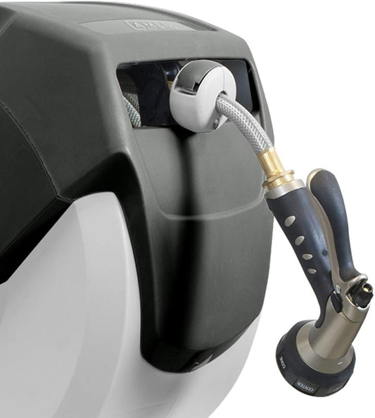 2416500 NeverLeak AutoWinder Retractable Wall Mount Reel 100-Foot Hose Capacity