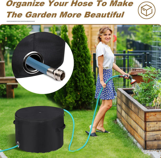 Garden Hose Holder storage bag, Hose pot protection bag, Storage bag for Garden tools, RV Hose Storage Bag, water hose holders bag for outside or inside, Storage bag for garage, warehouse