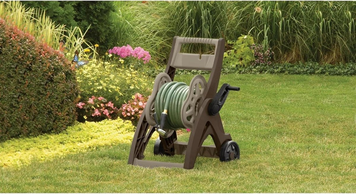 175 ft. Hosemobile Hose Reel Cart, Taupe, 31.5 x 20.25 x 20.25 inches