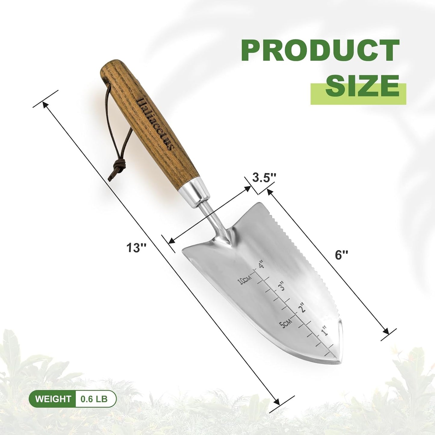 Widger Seedling Tool, 13.8'' Narrow Garden Trowel for Repotting