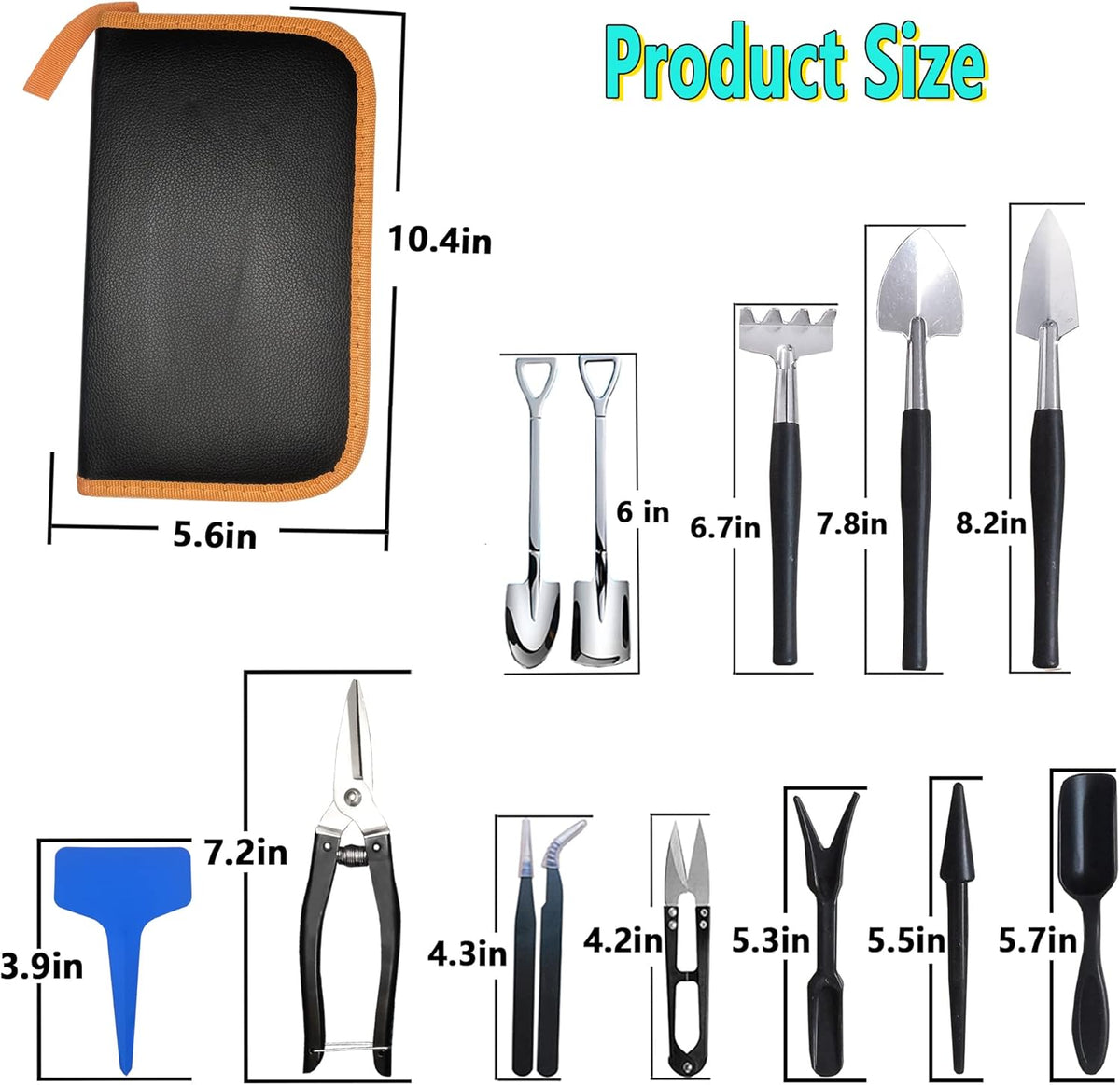 Bonsai Tools Set, 30 Pcs Gardening Succulent Tree Indoor Beginner Tool Kit, Include Plant Repotting Mat, Leather Bag, Bonsai Scissors for Women, Plant Lovers