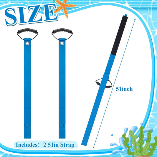 2 Pcs Pool Noodles Storage Organizers with Handles