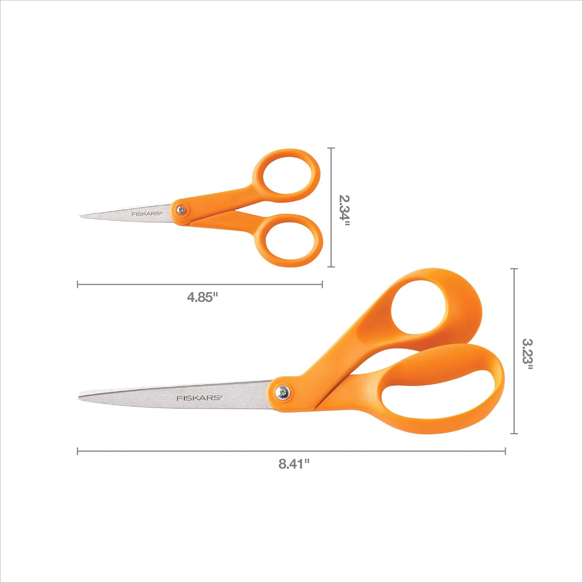 5" Non-Stick Micro-Tip Scissors for Sticky Materials, No. 5, White