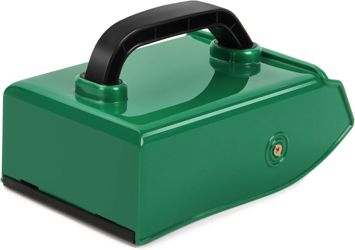 Berry Picker Rake with Metal Comb, Garden Harvest Scoop with Handle Green