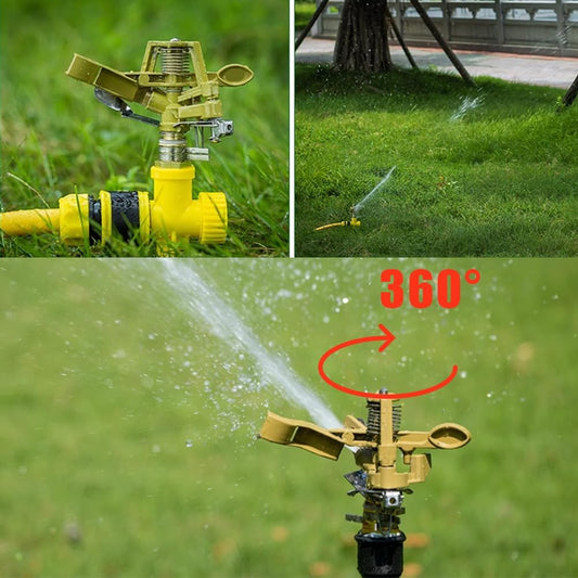 Impact Sprinkler Head, Zinc Alloy Ground Insert, 20-40 FT