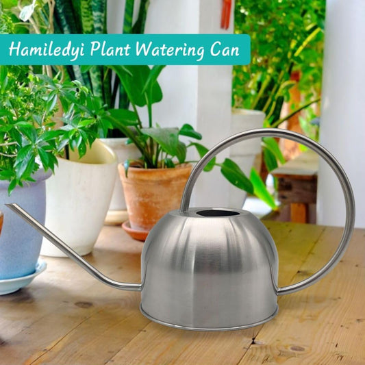 50 oz/1500 ml Stainless Steel Watering Can with Long Spout