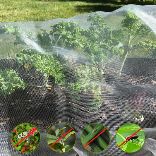10X50 FT Garden Netting Pest Barrier, Ultra Fine Mesh