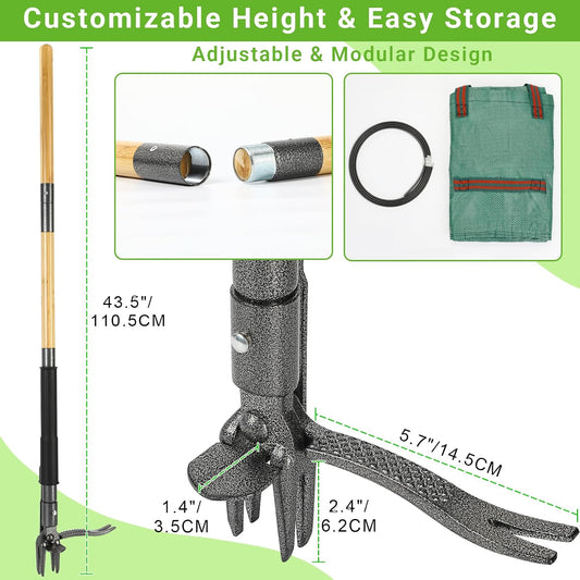 Weed Puller Tool for Garden Lawn Yard, 43.5"