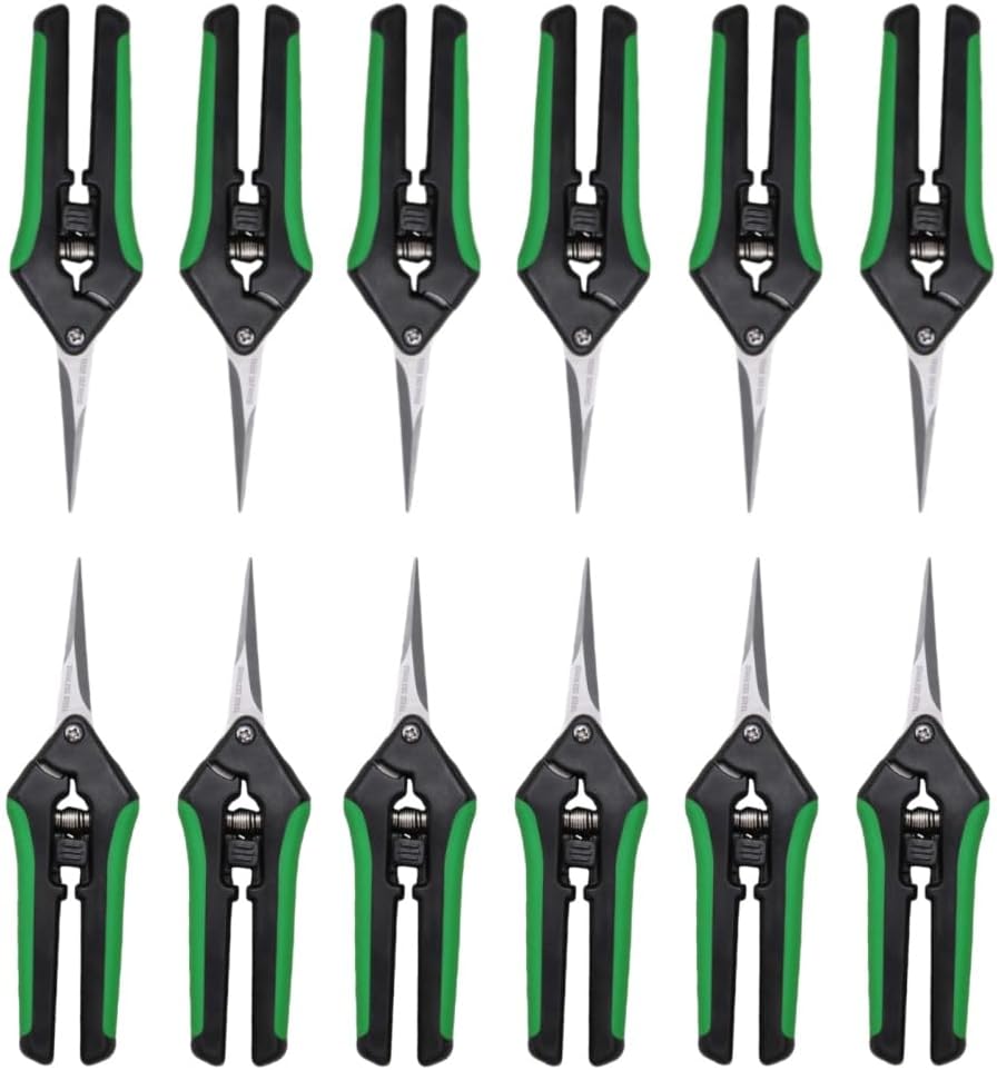 2 Pack Curved Blades Gardening Hand Pruner Pruning Snip