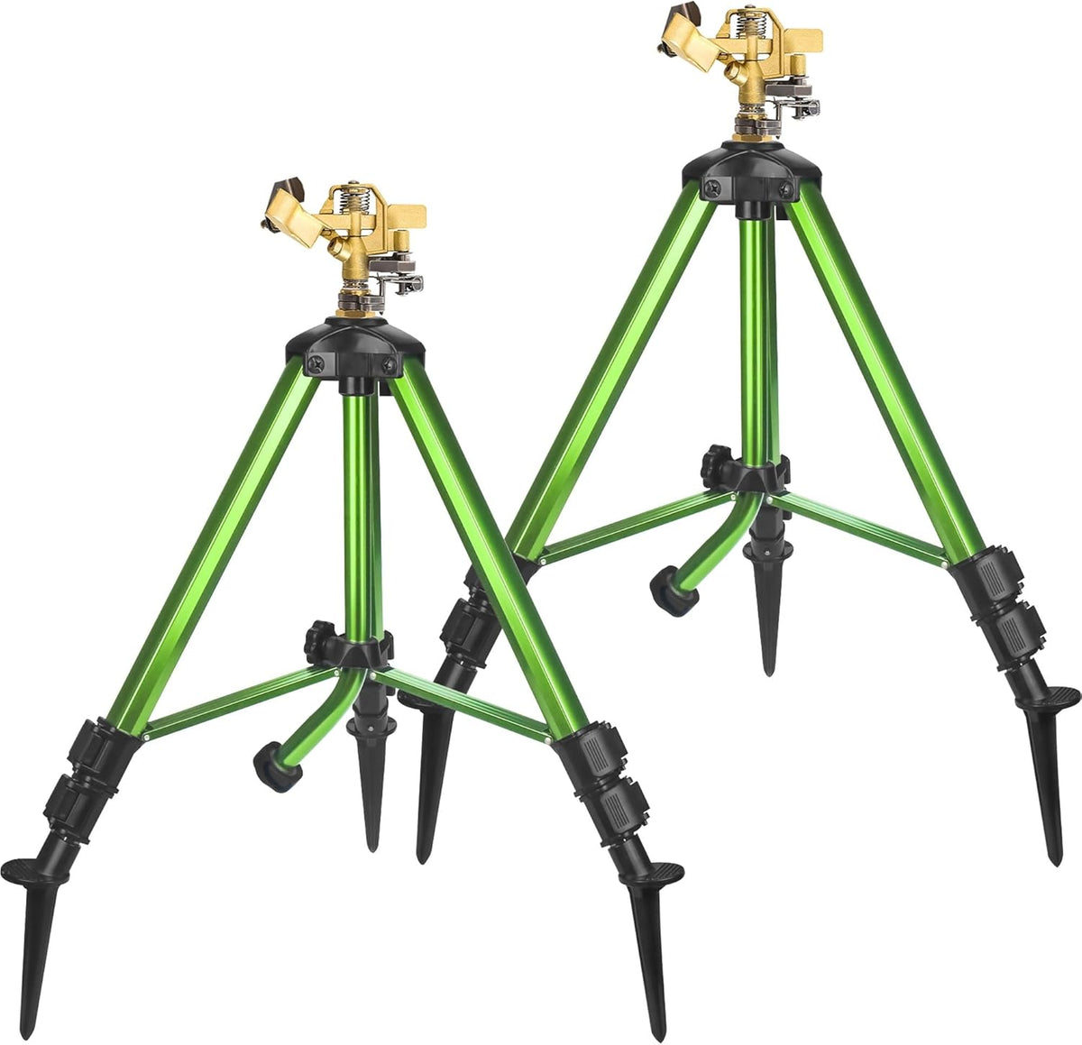 Triumpeek Impact Sprinkler on Tripod Base with Stakes, 1 Count