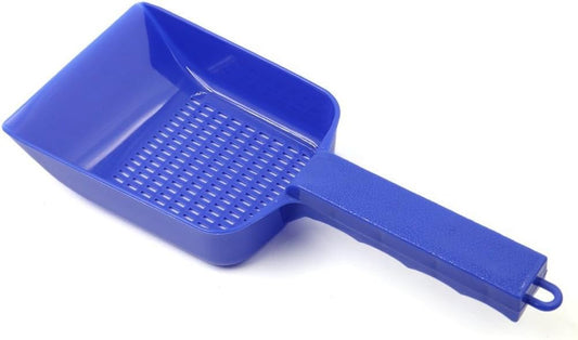 Aquarium Fish Tank Garden Sand Soil Scraper Cleaning Pan Scoop Shovel Blue