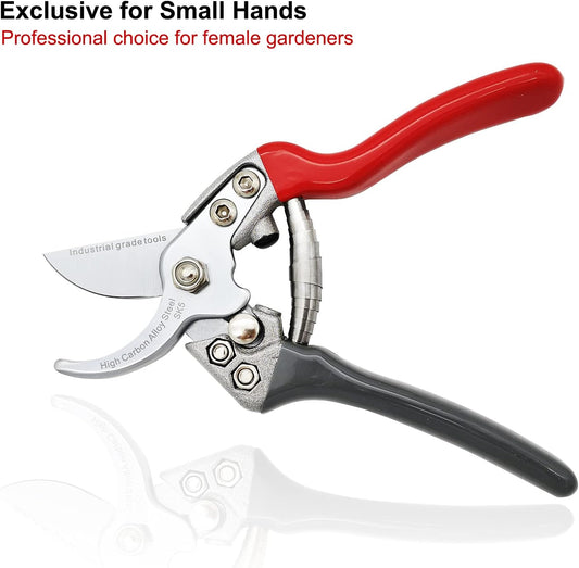 TONMA 7.5" Garden Scissors, Made in Japan, Pruning Shears & Clippers, TP-3