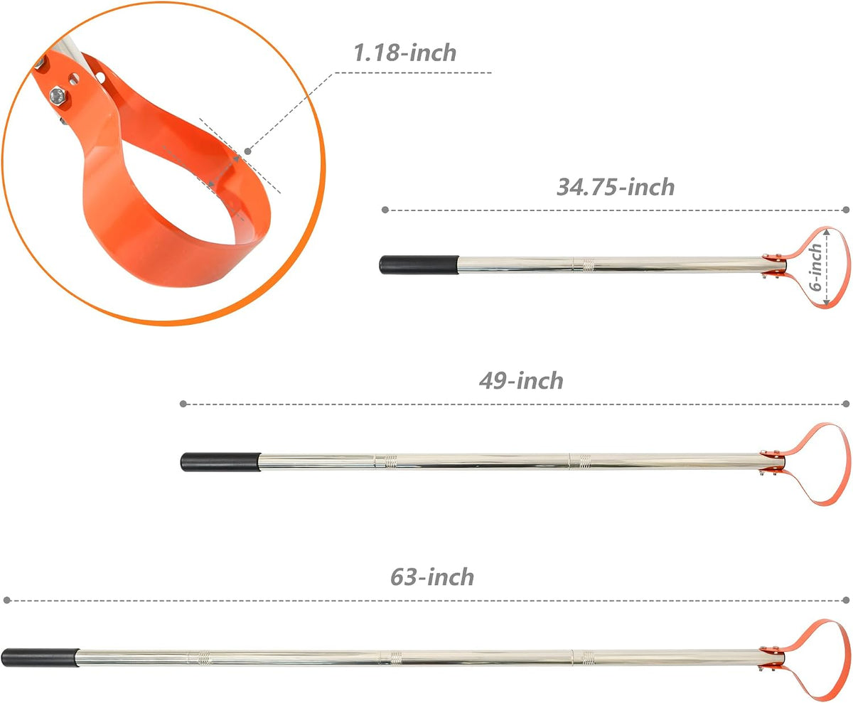 41in Edger Lawn Tool & 63in Stirrup Hoe Bundle