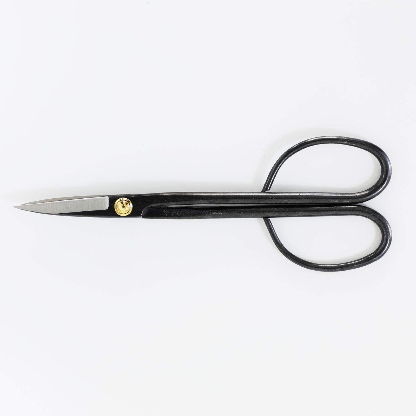 Wazakura Satsuki Bonsai Scissors, Made in Japan 7 inch (180 mm), Japanese Bonsai Garden Tools, Hasami Pruning Shears - Satsuki Style, Black