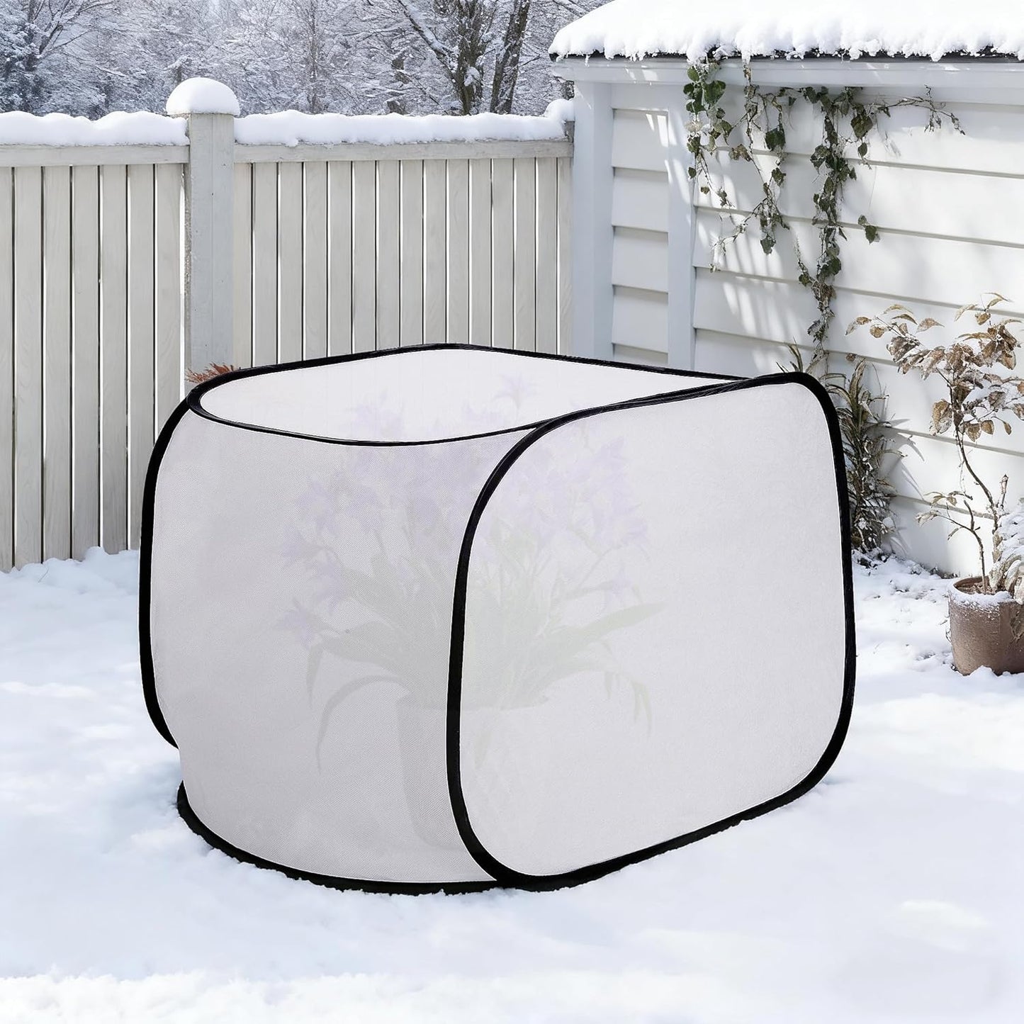 39"x17"x17" Pop up Frost Protection Plant Cover, Plants Freeze Protection