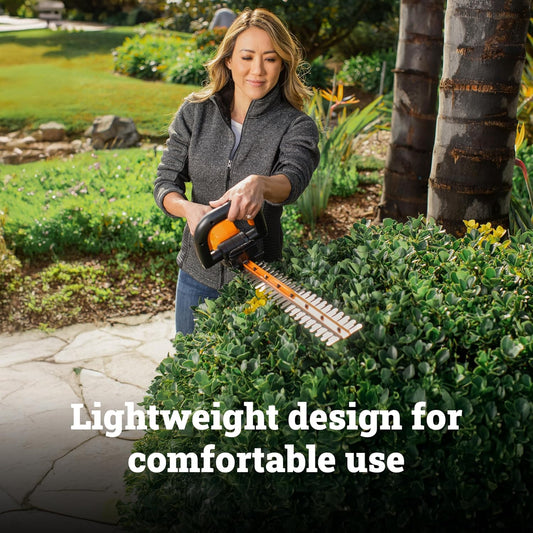 Cordless Hedge Trimmer, 20V 22" Bush Trimmer, WG261
