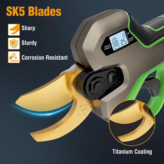 WORKPROX 20V Electric Pruning Shears, 1.26" Cutting Diameter