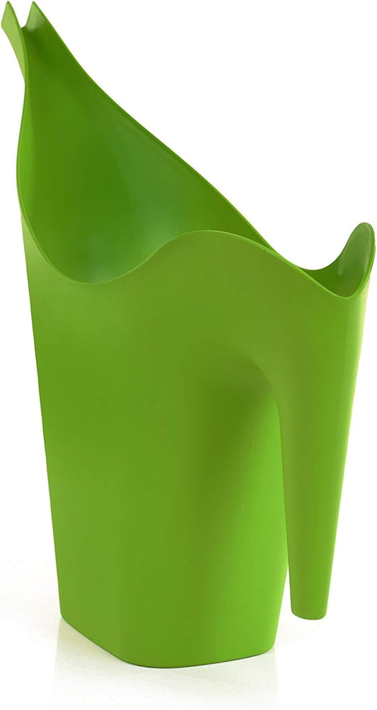 1/2 Gallon Plant Watering Can, Long Spout Plastic Water Pitcher for Indoor & Outdoor Use, Durable & Lightweight Water Can for Watering Flowers & Potted Plants, 1 Pack, 2L/68 oz – Lime Green