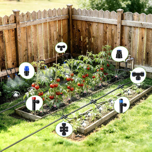240FT Quick-Connect Drip Irrigation System